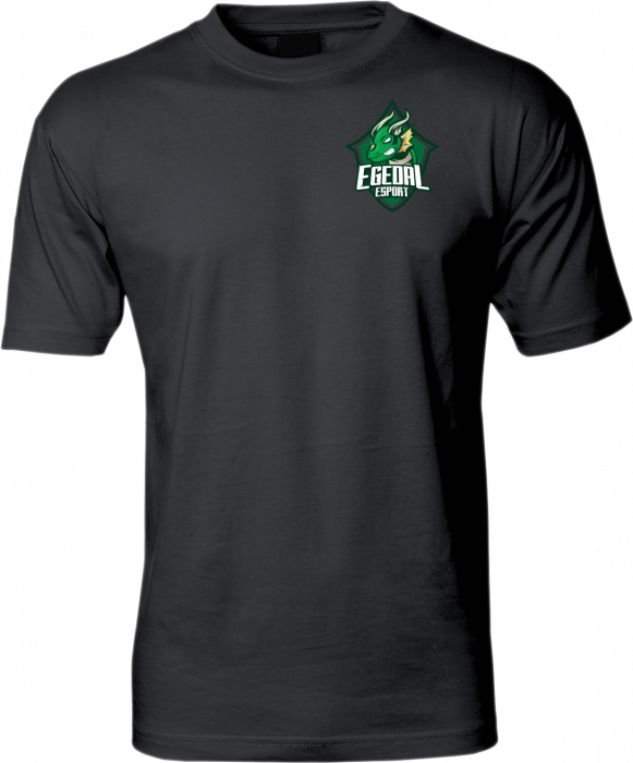 ID - Egedal Esport Cotton T-Shirt - Preto